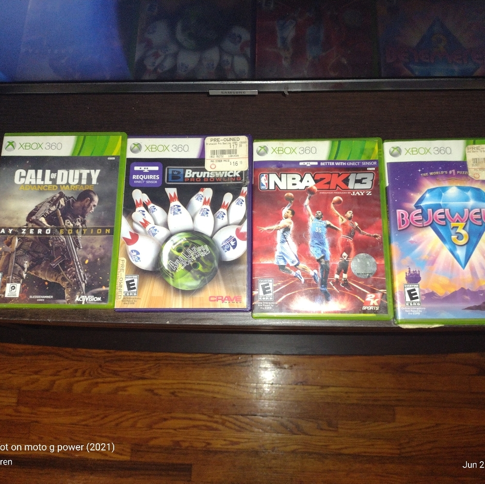 4 Xbox 360 games